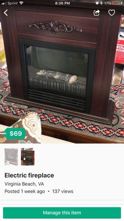 🇺🇸 4th of July SALE💥3 days only 🇺🇸 Fireplace