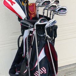 LH Golf Set Callaway Big Bertha Irons 4-10, PW with Callaway Driver