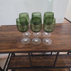 Set Of 6 Wine Glasses