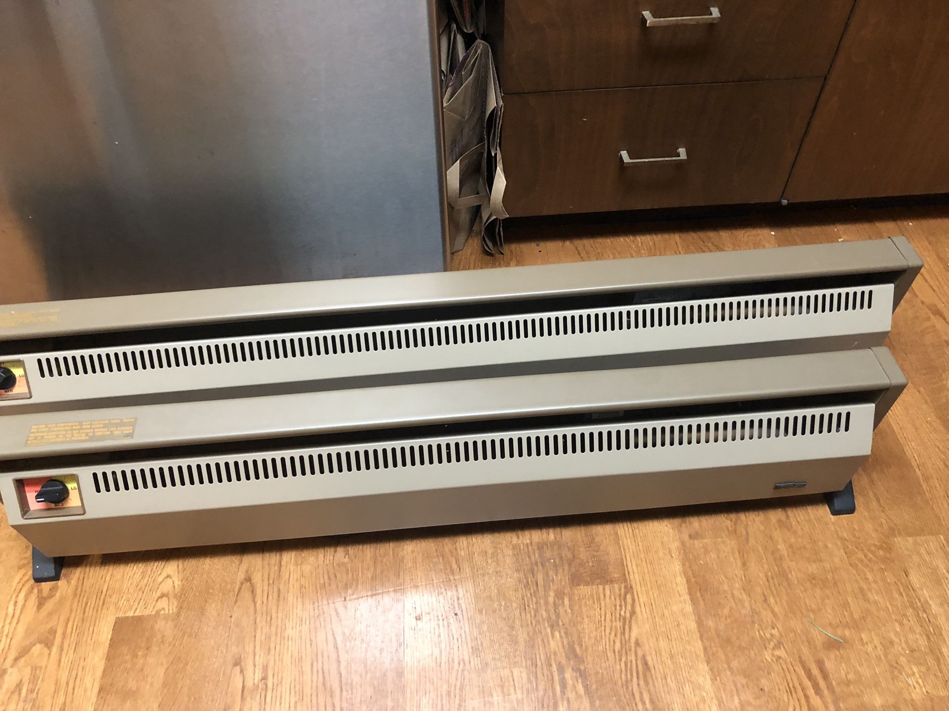 Two Intertherm Softheat II Baseboard heaters for Sale in Bellevue, WA