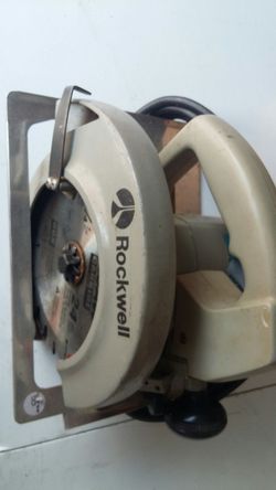 Rockwell 13 amp type 2 gear driven Builders saw, precise gear driven mechanism