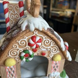 Partylite Gingerbread Candle Holder