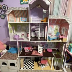Kidkraft Estate mansion play dollhouse Barbie house 4 story