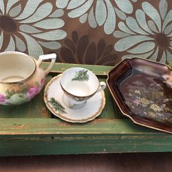 vintage china pieces . Make offer