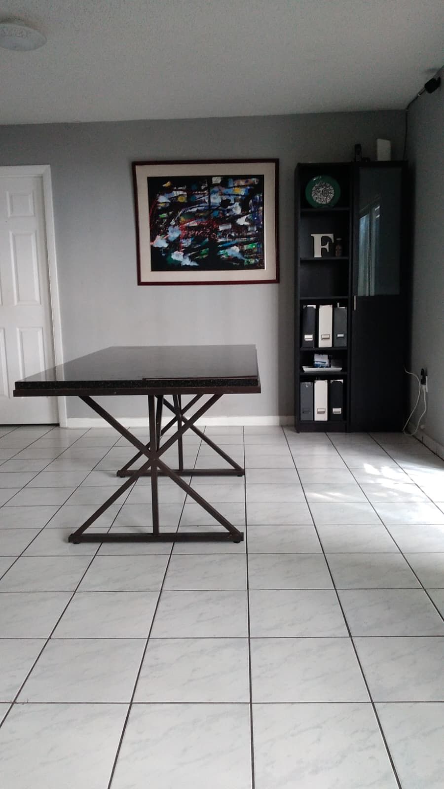 Black Dining Table