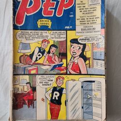 Pep #110  1955 - Archie  -VG - Comic Book