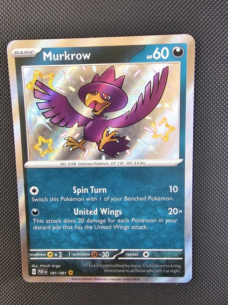 Murkrow [Paldean Fates]
