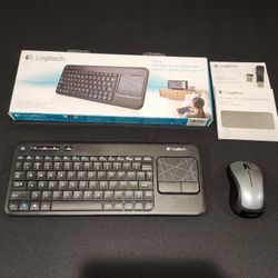 Logitech Keyboard And Mouse 