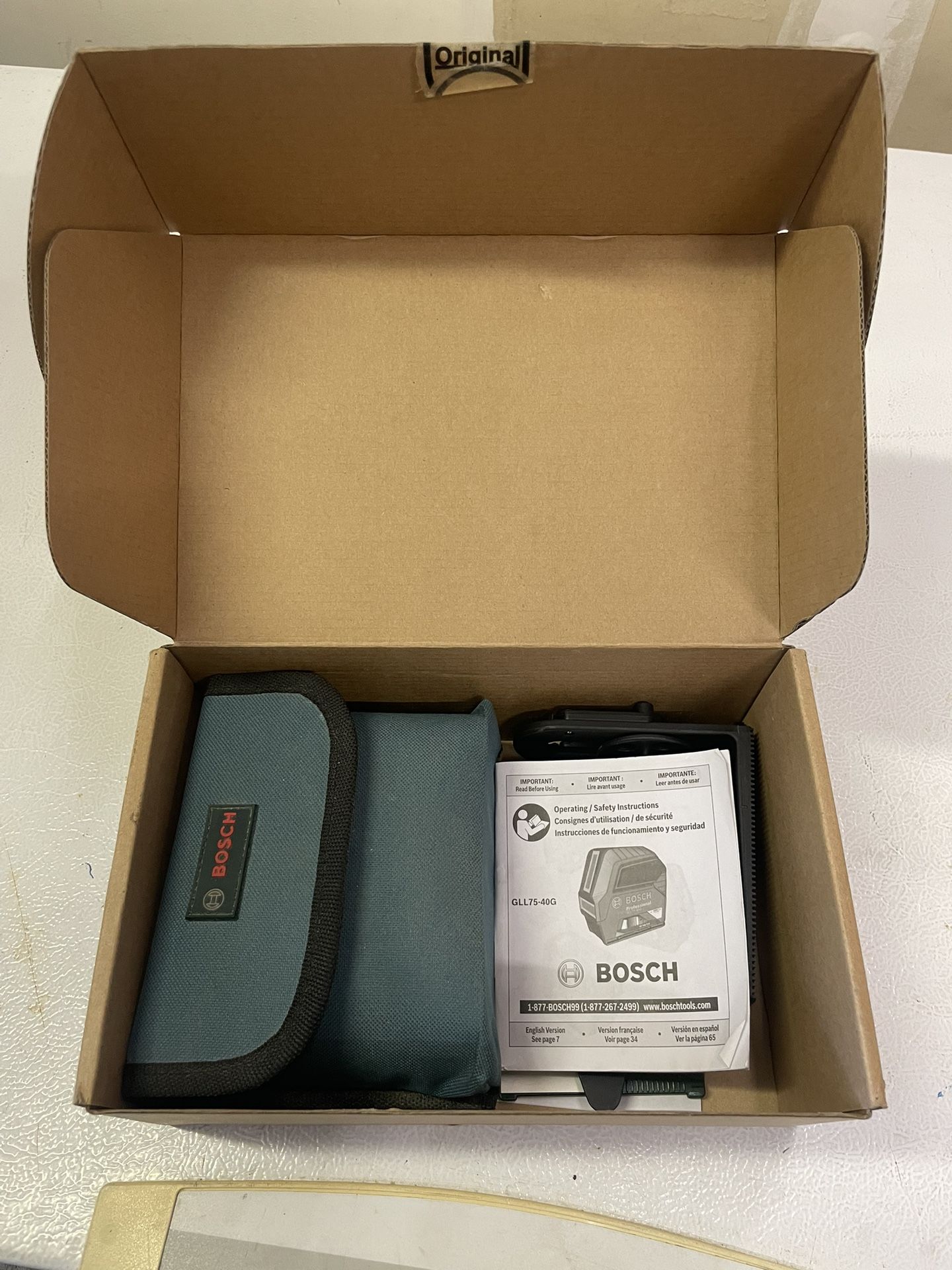 Bosch green Laser Level  GLL75 -40g