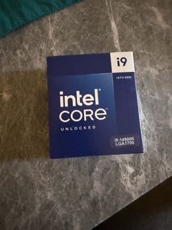 Intel i9 14900k Brand New In Box and Factory Sealed