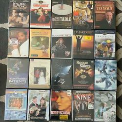 20 BRAND NEW DVD’s