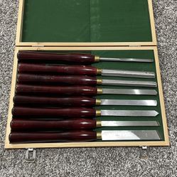 WINDSOR DESIGN HSS Wood-Turning Chisel Set - Qty 8