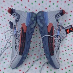 NIKE React Runner ISPA Wolf Grey Dusty Peach Men's Size 10.5 Wmn Size 12