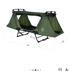Kamp-Rite Tent Cot one Person shelter (tan)