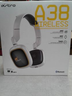 ASTRO GAMING A38 WIRELESS HEADSET WHITE COLOR NEW☆