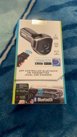 App controlled Bluetooth fm transmitter