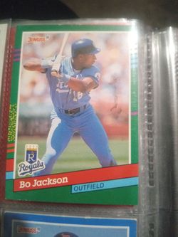 BO JACKSON DONRUSS CARD