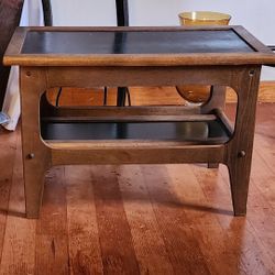 Mid Centry Danish Two Tier Side Table