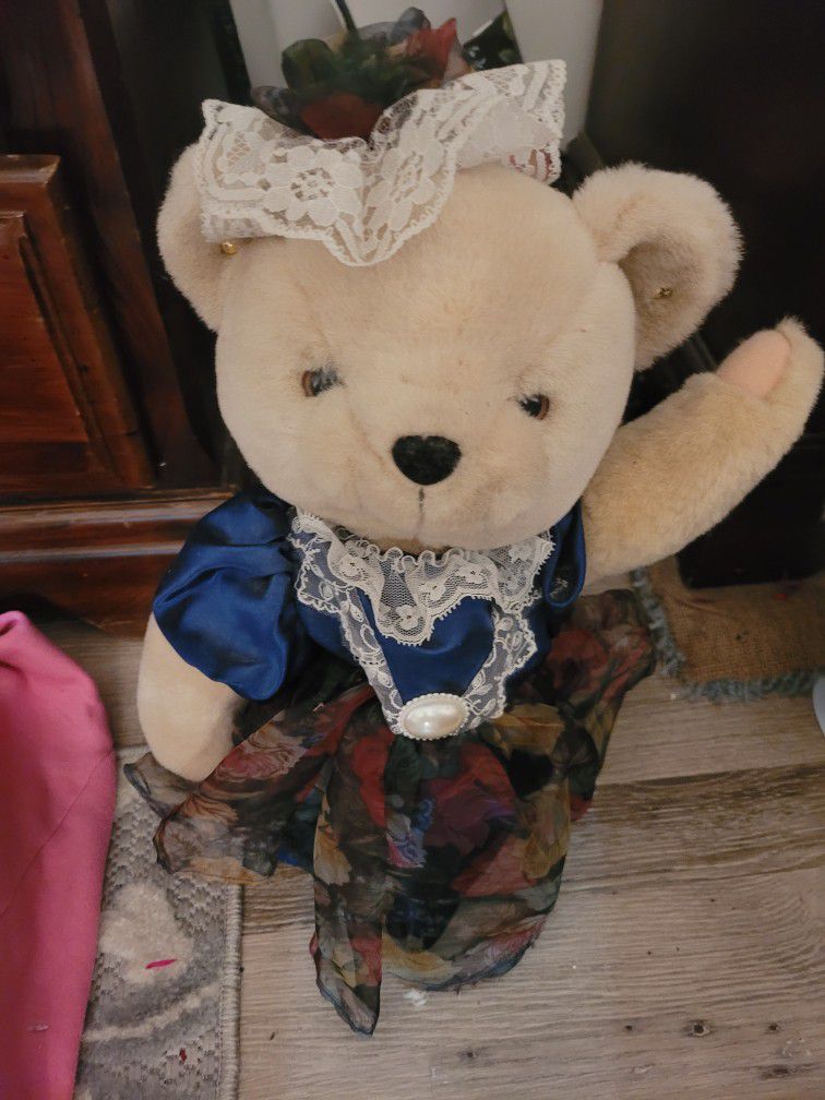 Teddy Bear On Stand