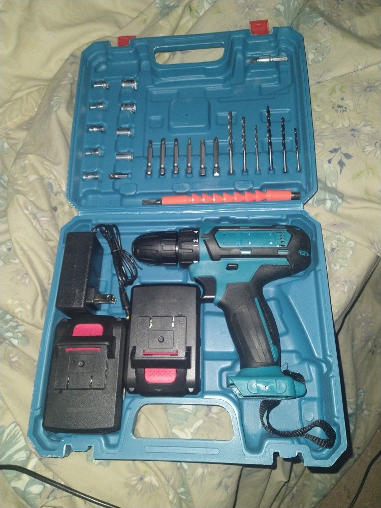 Cordless Drill And ChainSaw