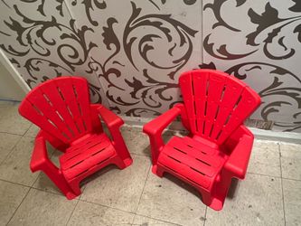 Little Tikes Adirondack chairs