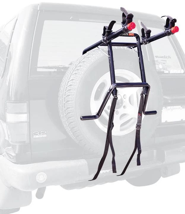 Allen Bike 2 Bike Rack For Jeep Wrangler, Over Spare Tire
