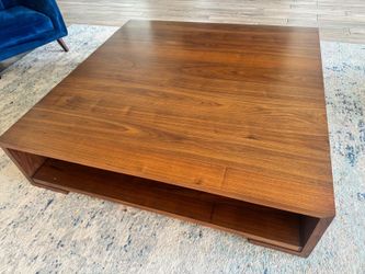 Restoration Hardware Enzo Coffee Table – American Walnut | RH Designer Collection