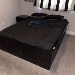 Bed Frame With Drawers 