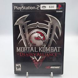 Mortal Kombat: Deadly Alliance (PlayStation 2, 2002) Complete Tested Working