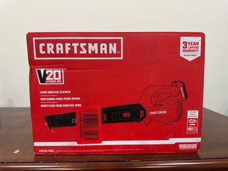 🍂 NEW Craftsman V20 Cordless Leaf Blower Kit w/ Battery & Charger