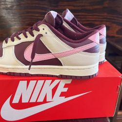 Nike Dunk Low Valentine’s Day, Night Maroon Pink