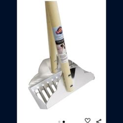 scoop and shovel for picking up dog or cat poop