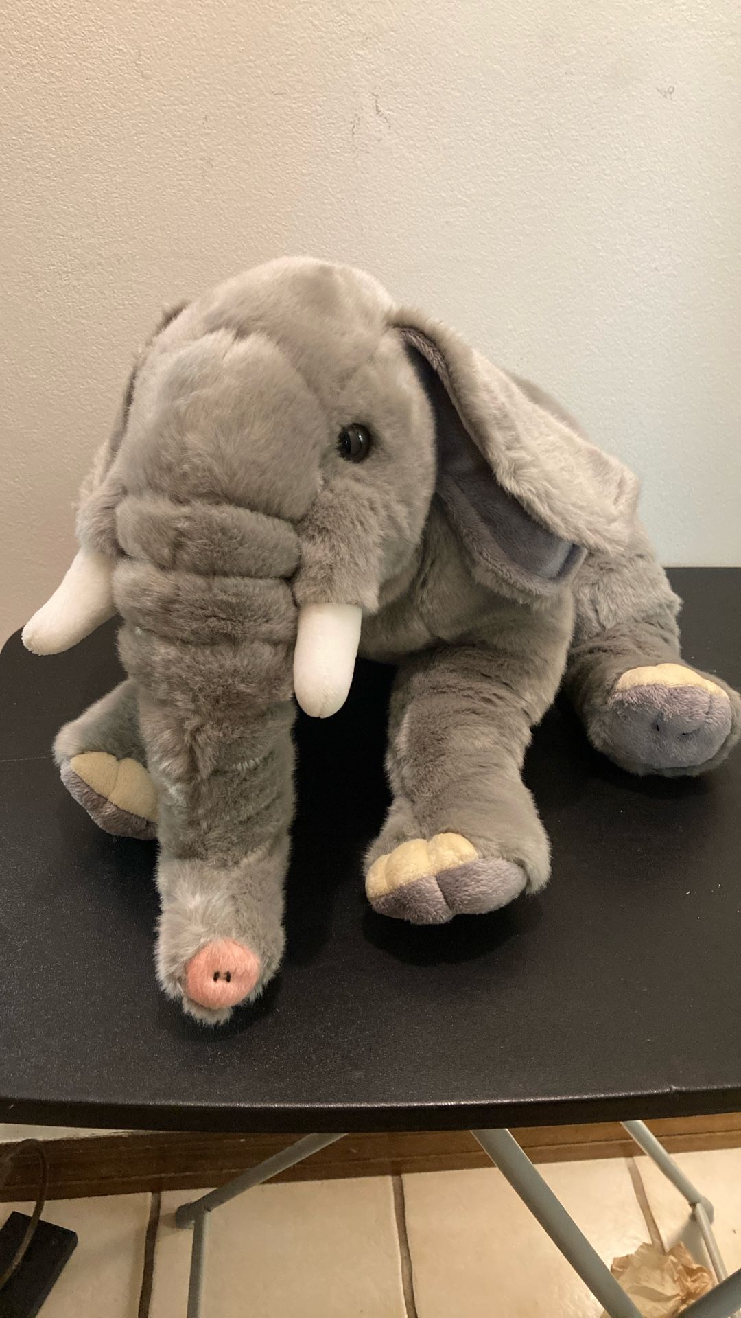 Elephant stuffed animal toy