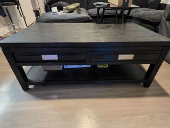 Elevations Charcoal Storage Coffee Table