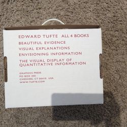 Edward Tufte - Book Set