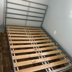 Frame with mattress