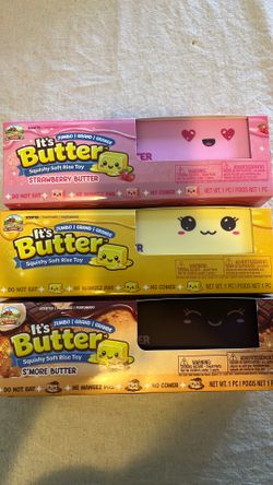 Squishy scented Large jumbo slow rise  foam butter