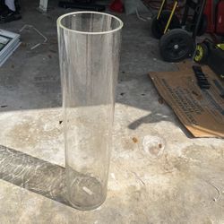 Tall Glass Vase