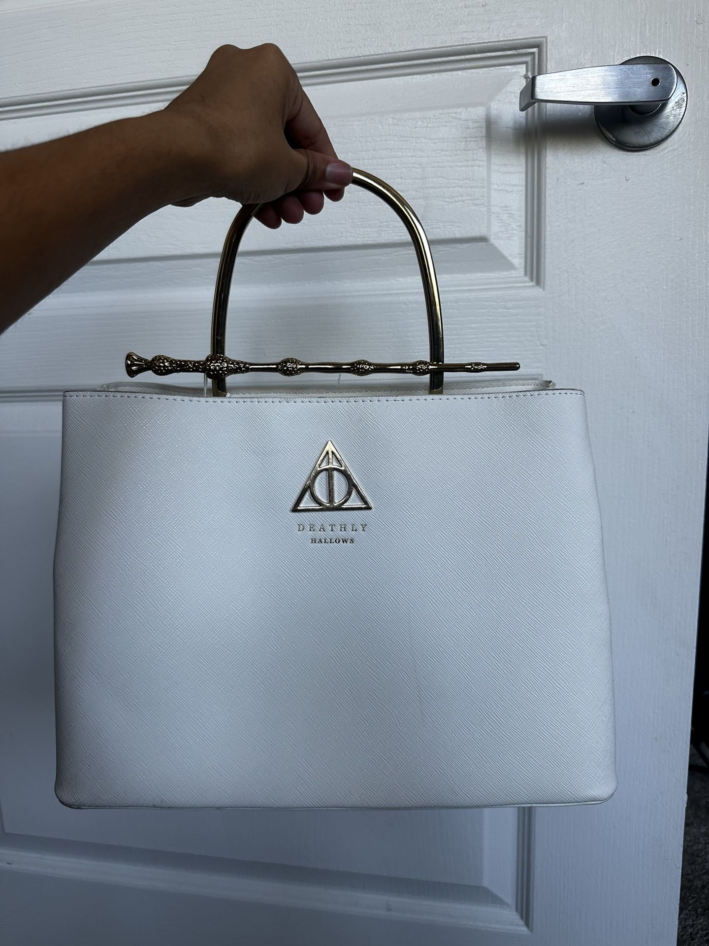 Harry Potter Deathly Hallows White Loungefly Purse