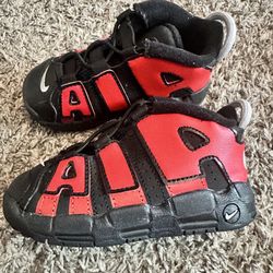 Toddler Size 8 Nike Air More Uptempo 