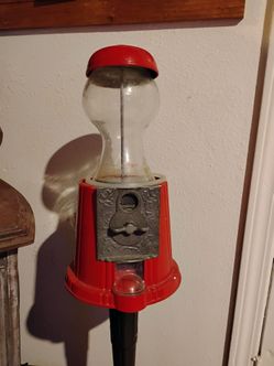 Antique gumball machine