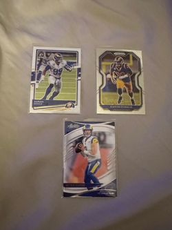 Aaron Donald and Mathew stafford card