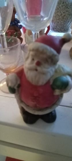 Vintage Santa Claus decorations