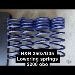 350z Lowering Springs