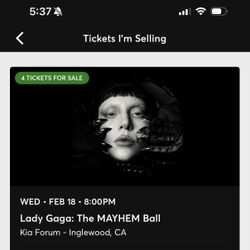 Lady Gaga Tickets 