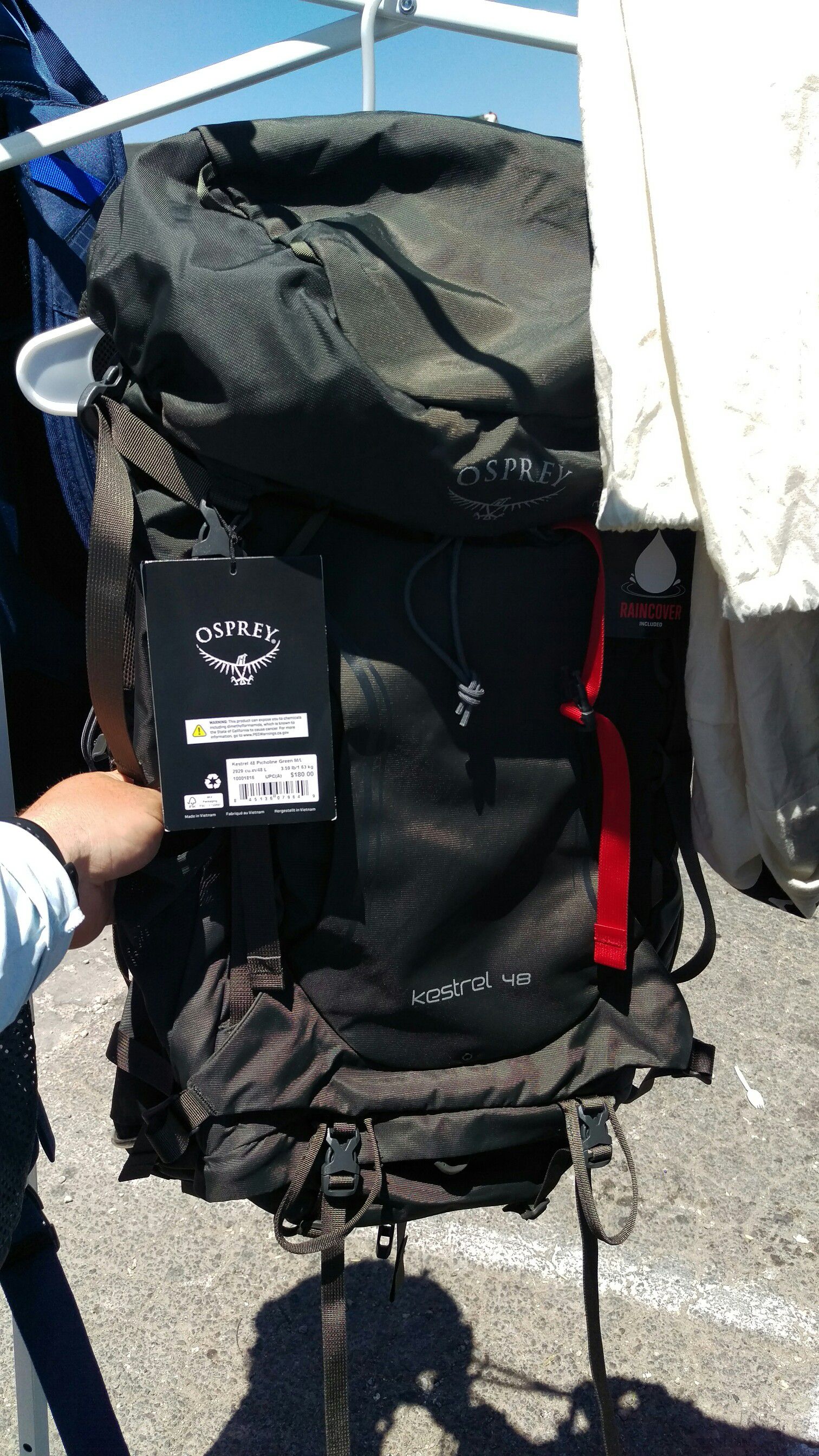Brand New Osprey Kestrel 48 Hiking Backpacking Bag