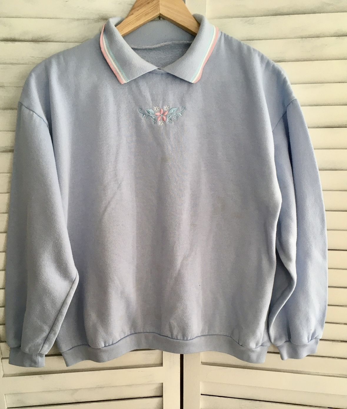 Blue Sweatshirt, Large