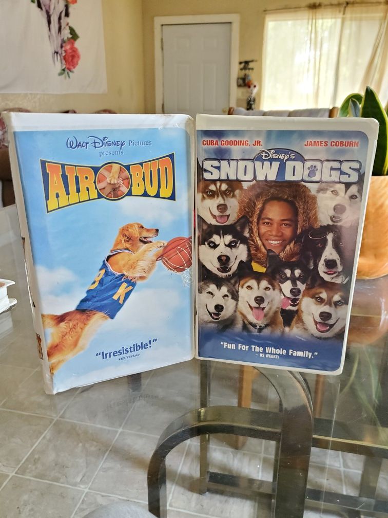 Two dog movies vhs