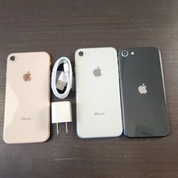 iPhone 8 - UNLOCKED - Like New (Color Choices) 