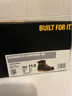 Caterpillar Calibrate Steel toed boots “new”